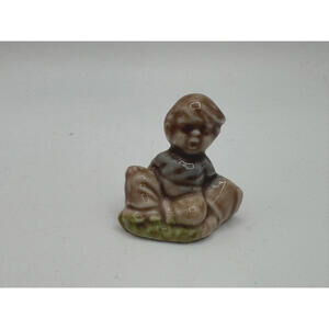Vintage Wade Whimsies Jack Nursery Rhyme Series Hill Figurine